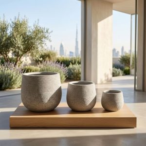 Fiber Clay Pot
