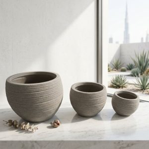 Fiber Clay Pot