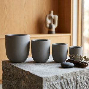 Fiber Clay Pot