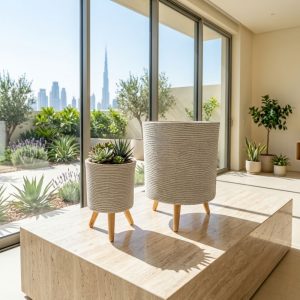 Fiber Clay Pot