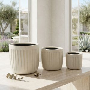Fiber Clay Pot
