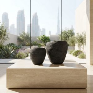 Fiber Clay Pot