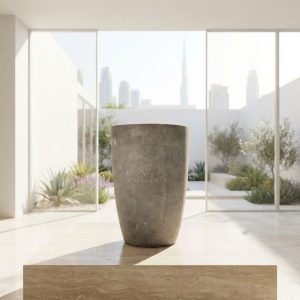 Fiber Clay Pot